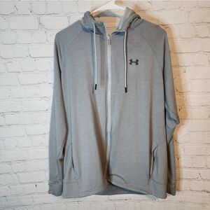 Men's Under Armour "Fitted" full zip sweater, size XXL
